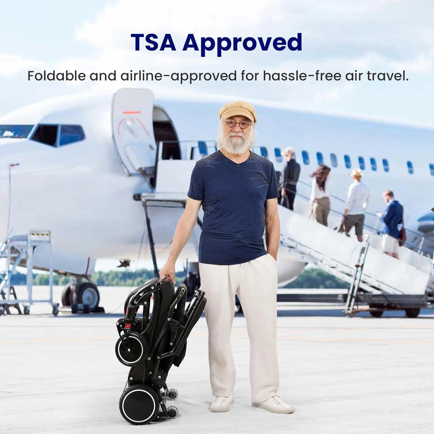 Electric Wheelchair Carbon Fiber, Electric Wheelchairs for Adults Lightweight, Foldable Electric Wheel Chair Seniors
